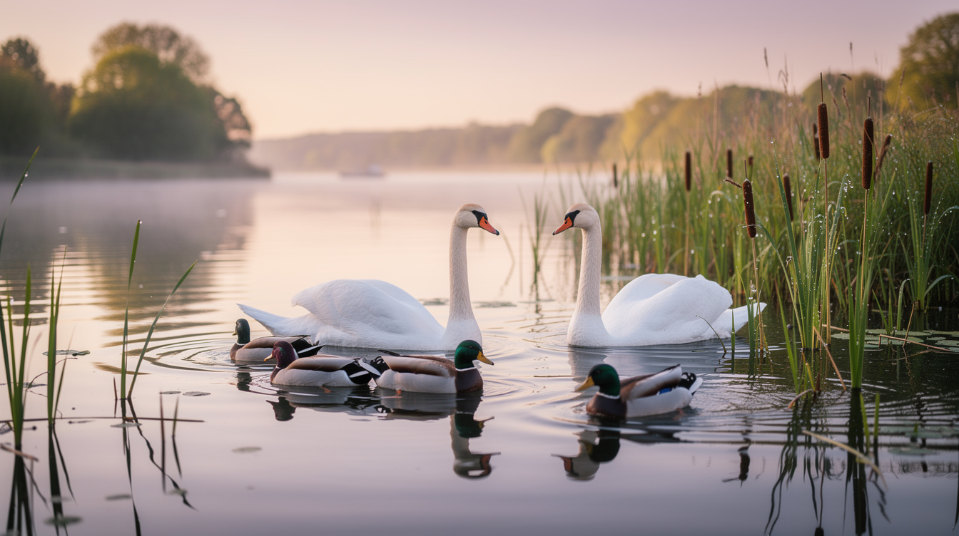 Découverte des oiseaux de lac : caractéristiques et conseils