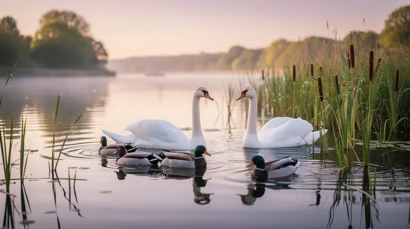 Découverte des oiseaux de lac : caractéristiques et conseils