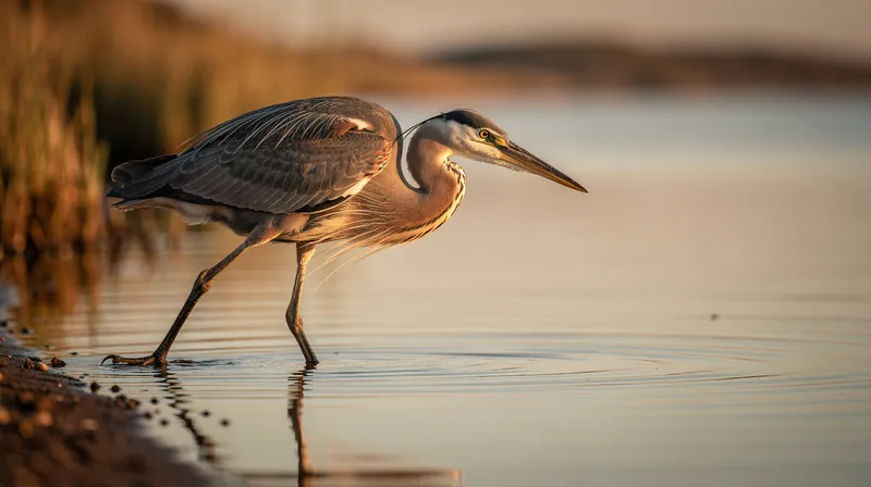 Découvrez la beauté des hérons à travers des photos captivantes