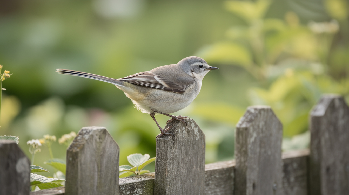 Découvrez la bergeronnette grise, un oiseau fascinant des jardins