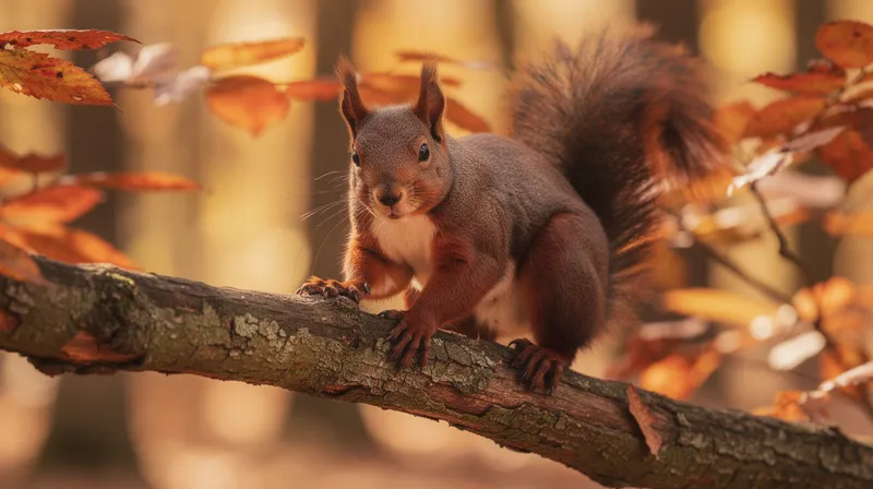 Découvrez les plus belles photos d'écureuils dans leur habitat naturel