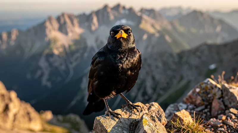 Les oiseaux noirs à bec jaune : Liste exhaustive