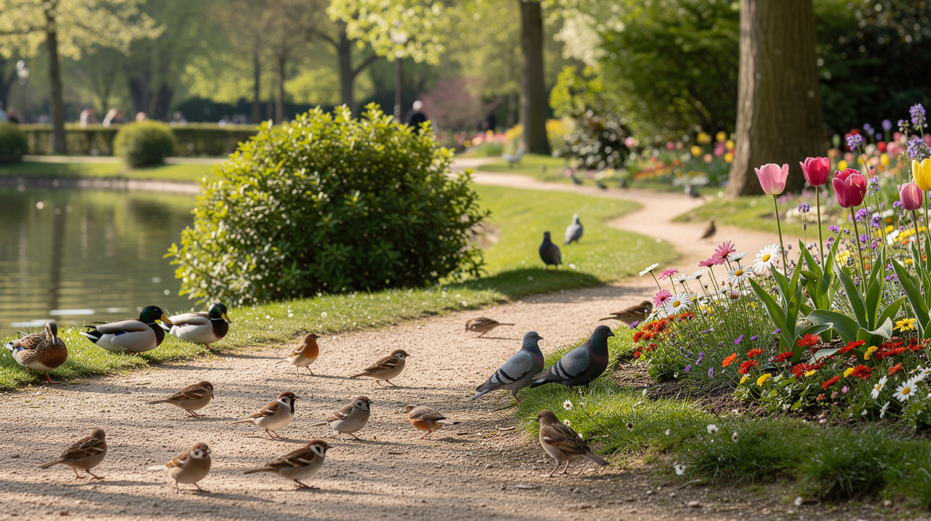 Observer les oiseaux à Paris : découvrez le parc de Bercy