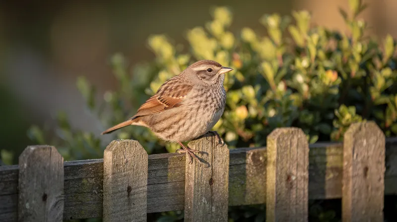 Tout savoir sur l'accenteur mouchet : comportement et chant