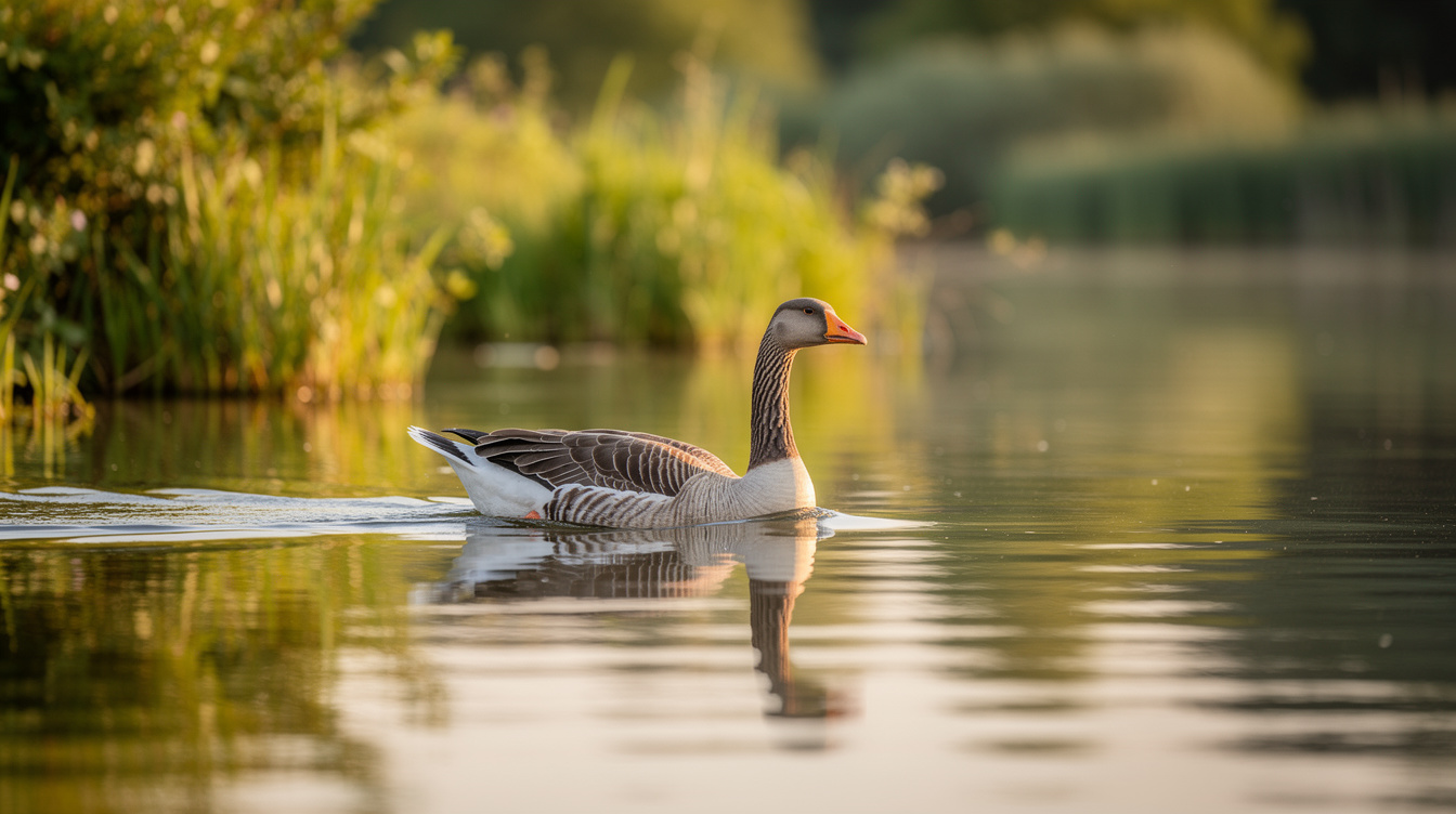 Tout savoir sur l'oie cendré : caractéristiques et soins