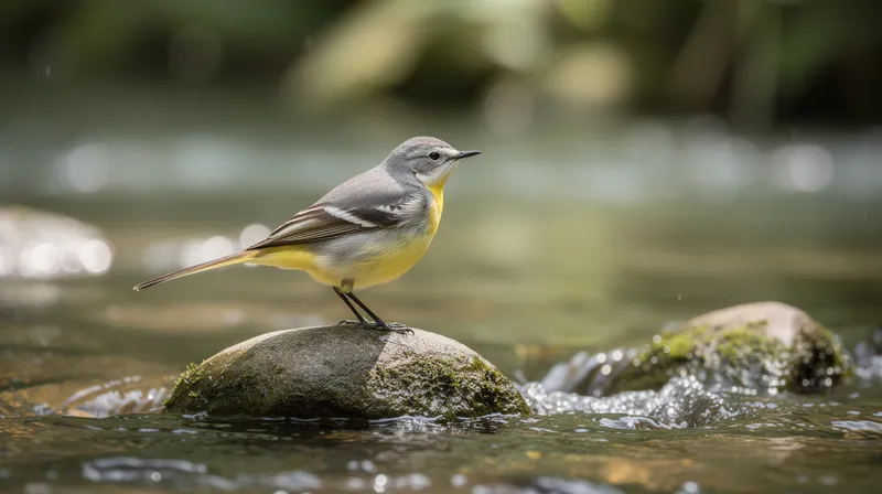 Tout savoir sur la bergeronnette des ruisseaux : caractéristiques et habitat