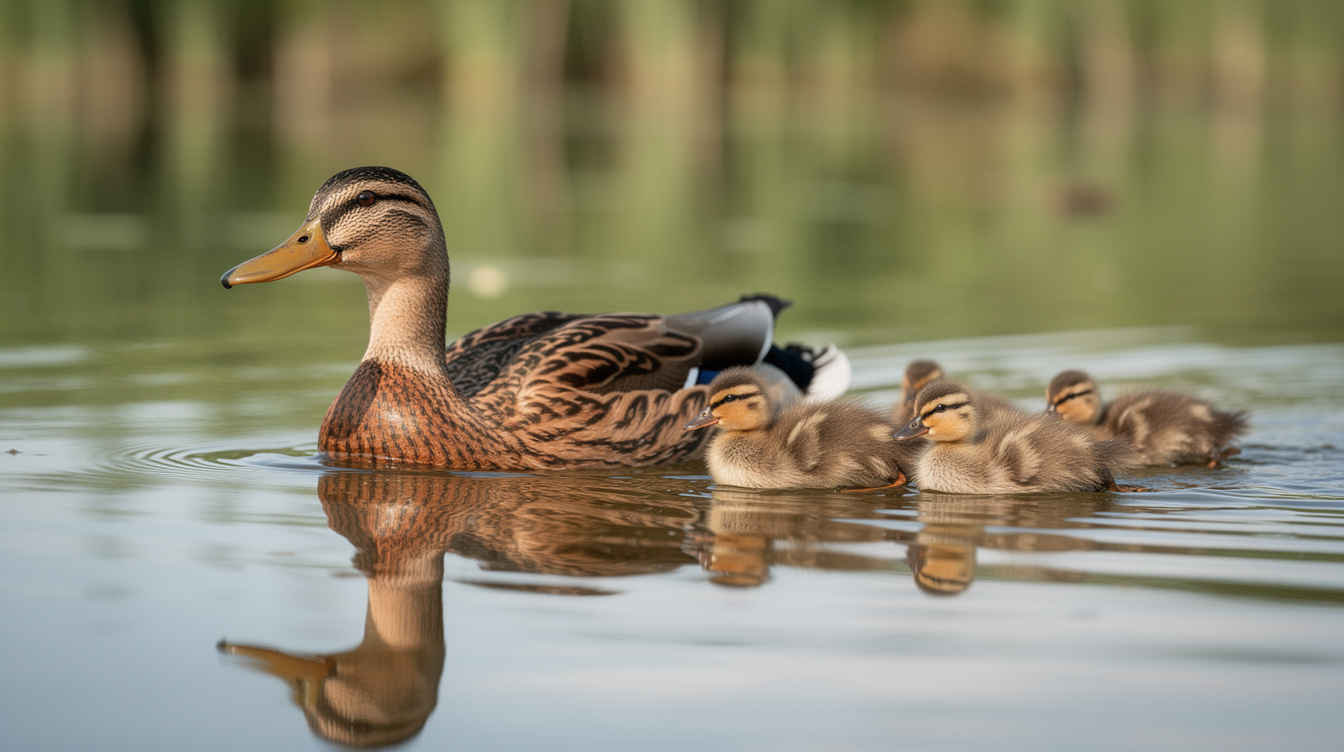 Tout savoir sur la cane et le canard colvert : comportement et soins