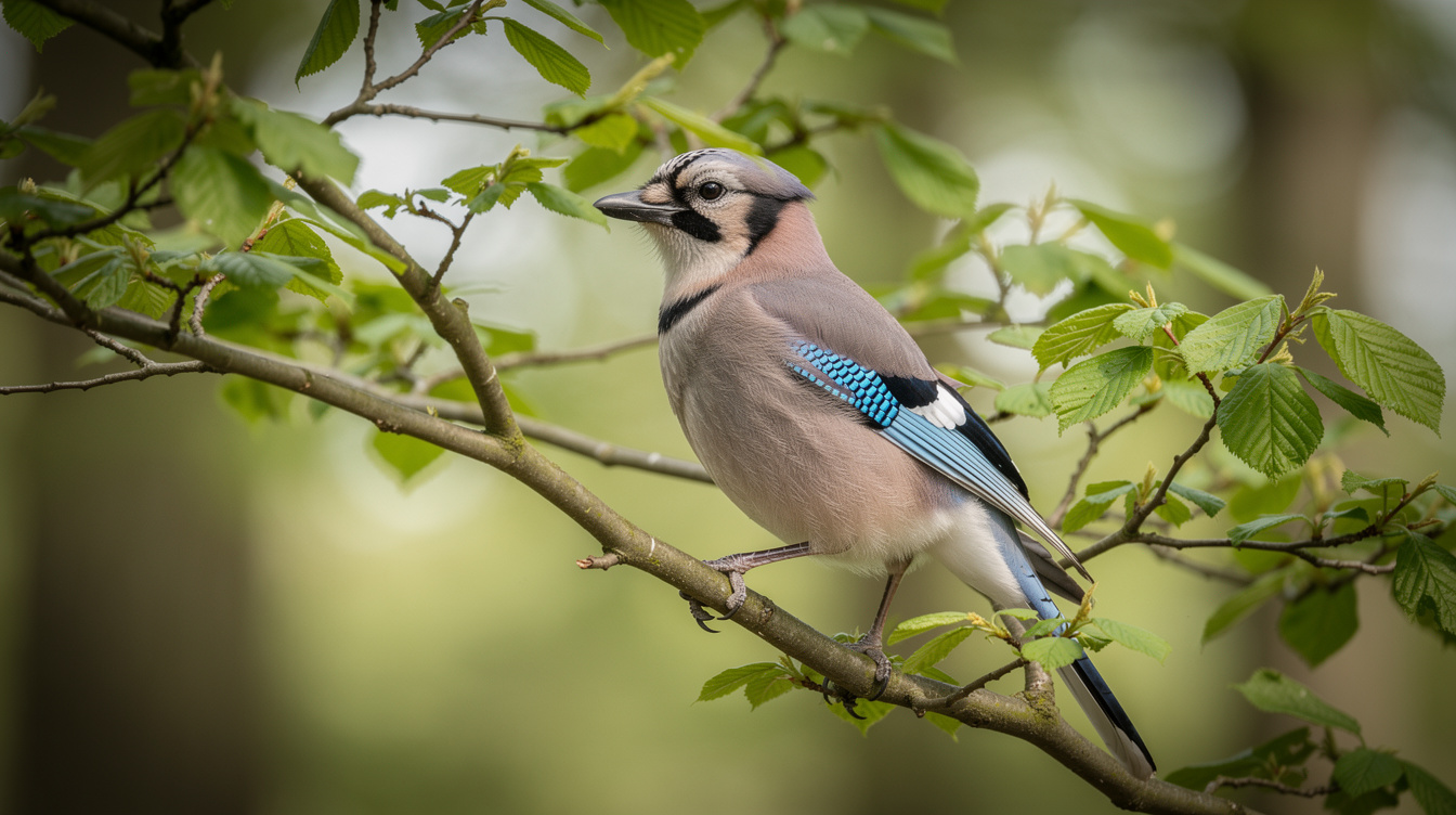 Tout savoir sur le geai, un oiseau fascinant et intelligent