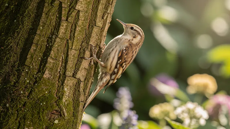 Tout savoir sur le grimpereau : un passereau des jardins