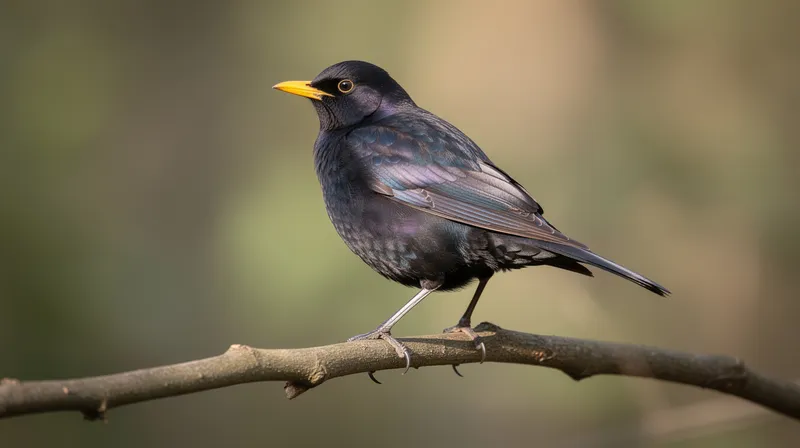 Tout savoir sur le merle noir, un oiseau fascinant