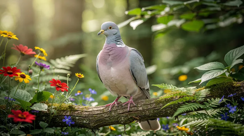 Tout savoir sur le pigeon ramier : habitat, comportement et soins