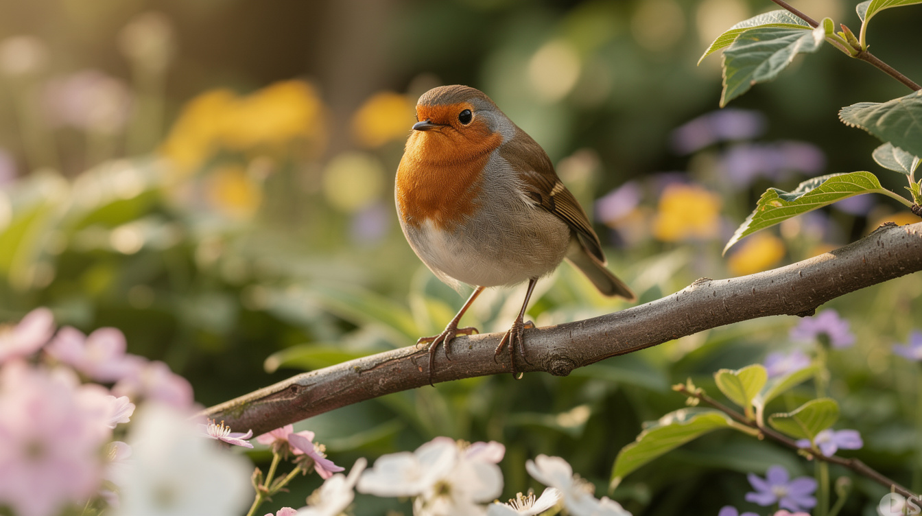 Tout savoir sur le rouge-gorge familier, un oiseau fascinant