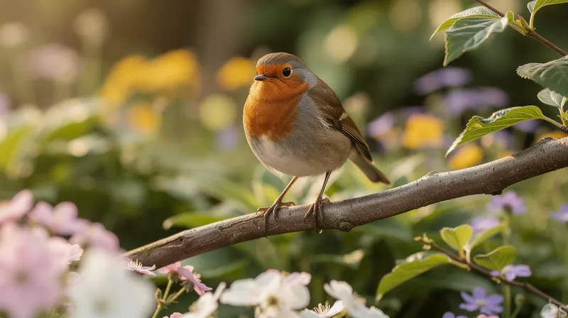 Tout savoir sur le rouge-gorge familier, un oiseau fascinant