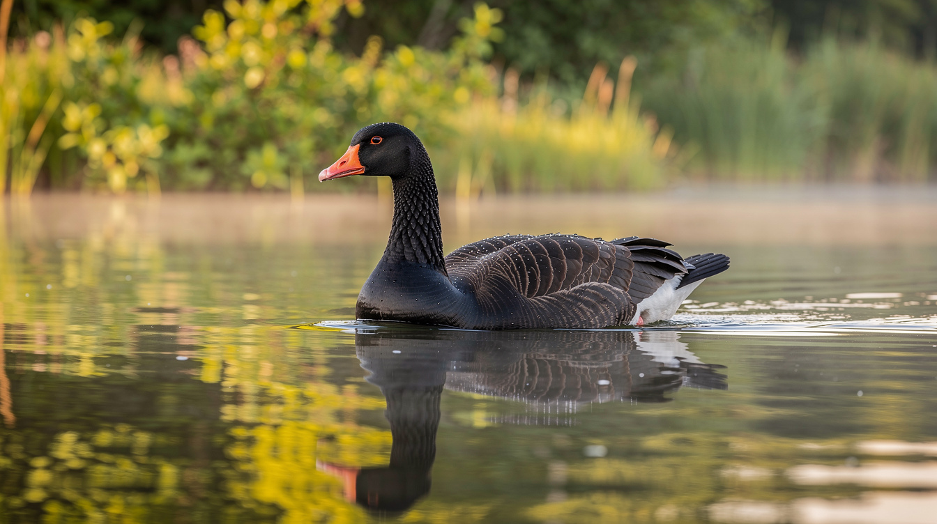 Tout savoir sur les oies noires, l'oie à tête barrée et leur habitat