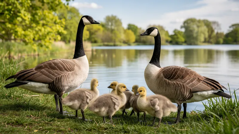 Tout savoir sur les oisons : les oies du Canada et leur comportement